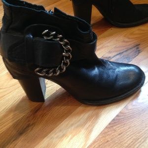 Bloomingdales Black Booties Great Condition